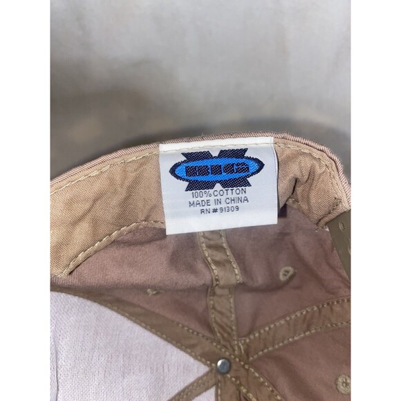 BIG Elvis Presley Birthplace Vintage cap Brown Lettering Words RN 91309 - Picture 5 of 6